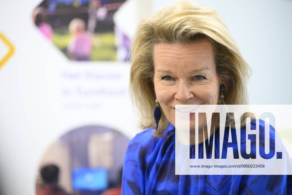 Queen Mathilde Visits Youth Care De Kering BRUSSELS, BELGIUM - MARCH 11: Queen Mathilde of Belgium pictured visiting the youth care department De Kering of non-profit Ter Loke on March 11, 2026 in Brussels, Belgium, 11 03 2026 Brussels Belgium
