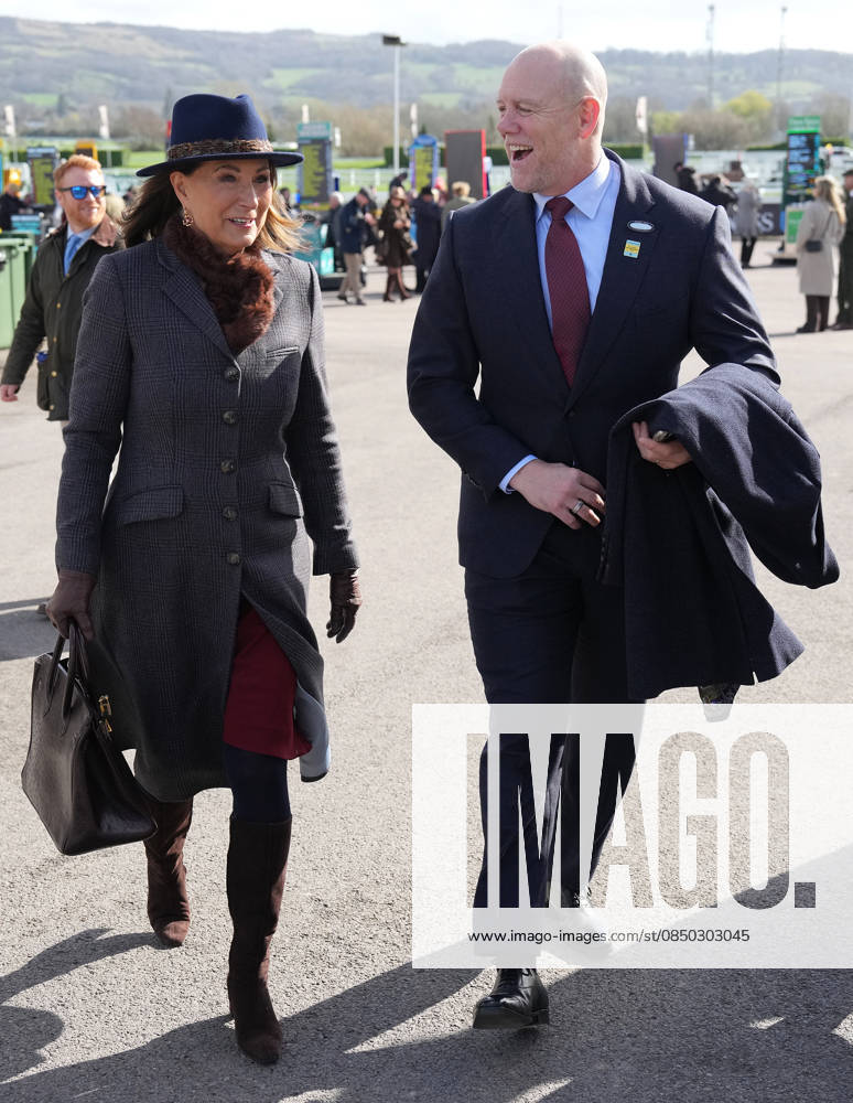 Ladies Day at Cheltenham Festival Carole Middleton and Mike Tindall attend Ladies Day at Cheltenham Festival, Cheltenham Racecourse, Cheltenham, Gloucestershire, UK, on the 11th March 2026 Picture by James Whatling Cheltenham Cheltenham Racecourse Gloucestershire United Kingdom WHA-0810