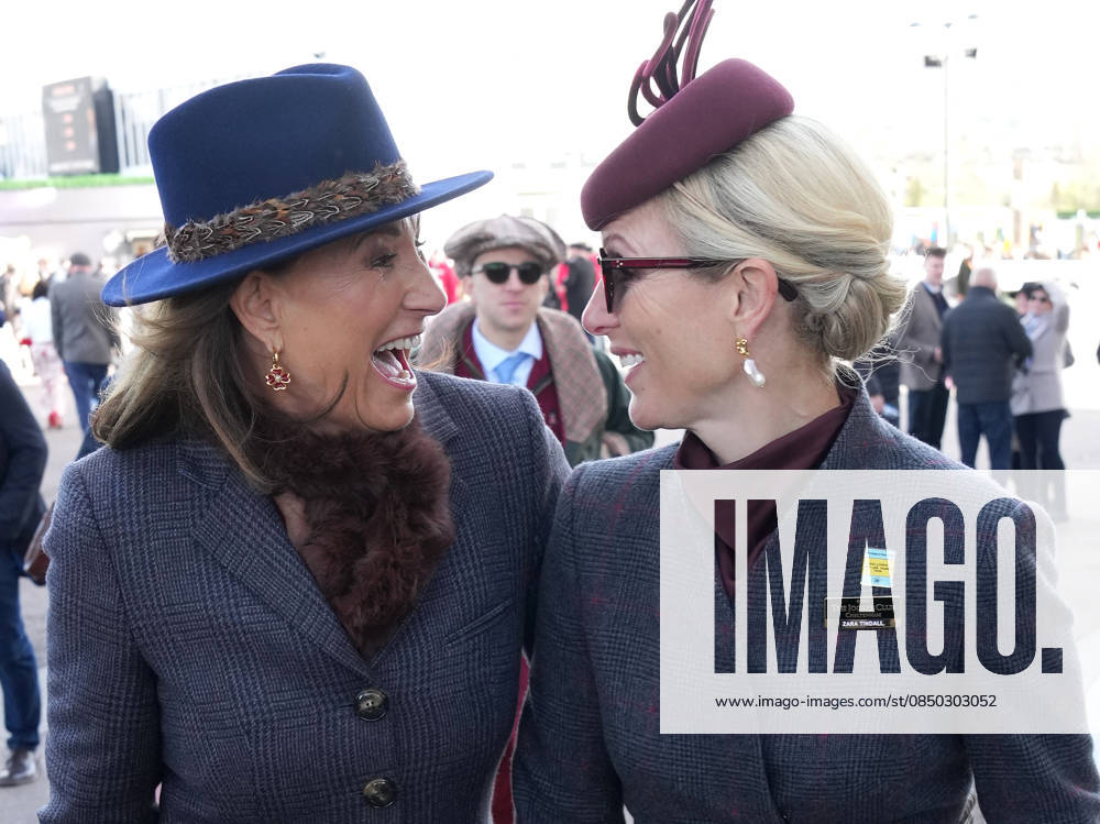 Ladies Day at Cheltenham Festival Carole Middleton and Zara Tindall attend Ladies Day at Cheltenham Festival, Cheltenham Racecourse, Cheltenham, Gloucestershire, UK, on the 11th March 2026 Picture by James Whatling Cheltenham Cheltenham Racecourse Gloucestershire United Kingdom WHA-0810