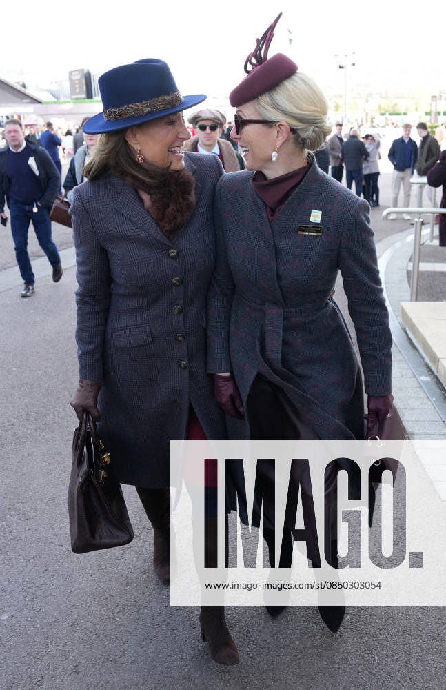 Ladies Day at Cheltenham Festival Carole Middleton and Zara Tindall attend Ladies Day at Cheltenham Festival, Cheltenham Racecourse, Cheltenham, Gloucestershire, UK, on the 11th March 2026 Picture by James Whatling Cheltenham Cheltenham Racecourse Gloucestershire United Kingdom WHA-0810