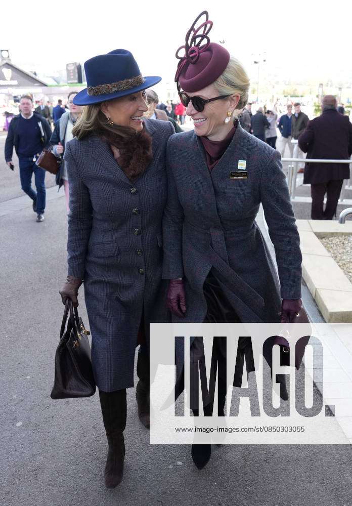 Ladies Day at Cheltenham Festival Carole Middleton and Zara Tindall attend Ladies Day at Cheltenham Festival, Cheltenham Racecourse, Cheltenham, Gloucestershire, UK, on the 11th March 2026 Picture by James Whatling Cheltenham Cheltenham Racecourse Gloucestershire United Kingdom WHA-0810