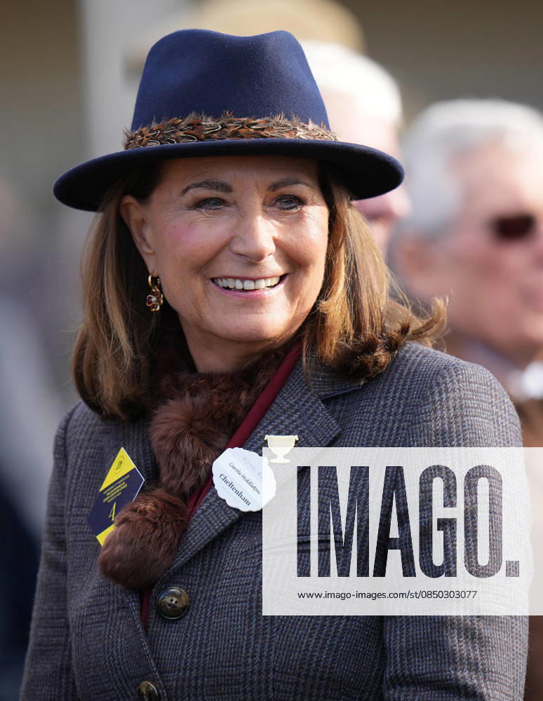 Ladies Day at Cheltenham Festival Carole Middleton attends Ladies Day at Cheltenham Festival, Cheltenham Racecourse, Cheltenham, Gloucestershire, UK, on the 11th March 2026 Picture by James Whatling Cheltenham Cheltenham Racecourse Gloucestershire United Kingdom WHA-0810
