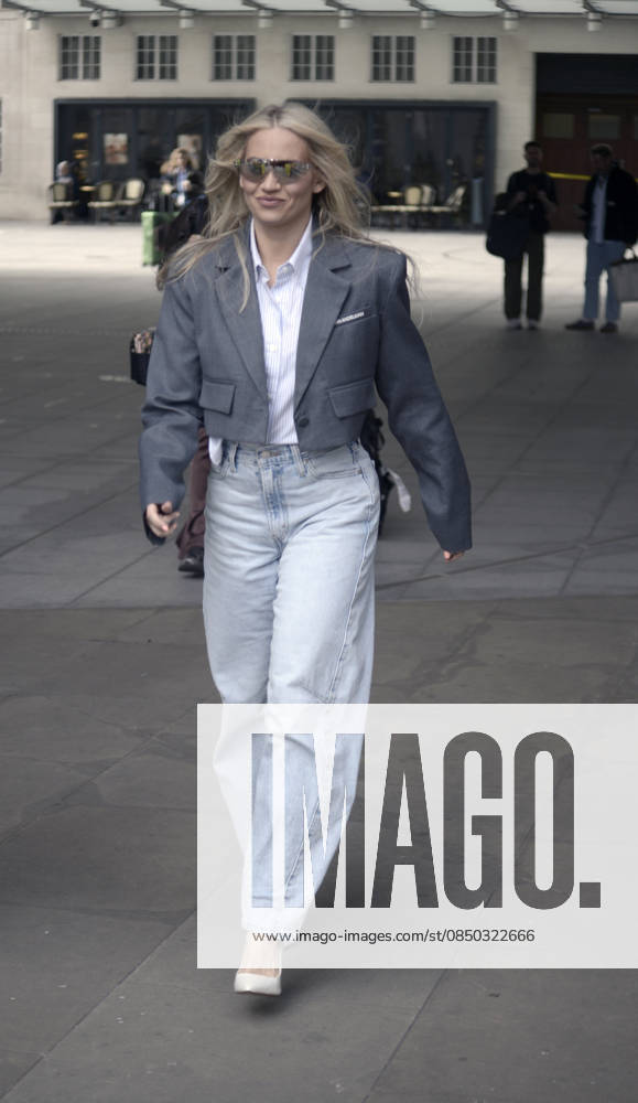 Pussycat dolls reunion bbc tv center London - 11 Mar 2026 Kimberly Wyatt of Pussycat dolls, spotted leaving bbc tv center after pre recording a secret interview to be broadcast tomorrow. London United Kingdom