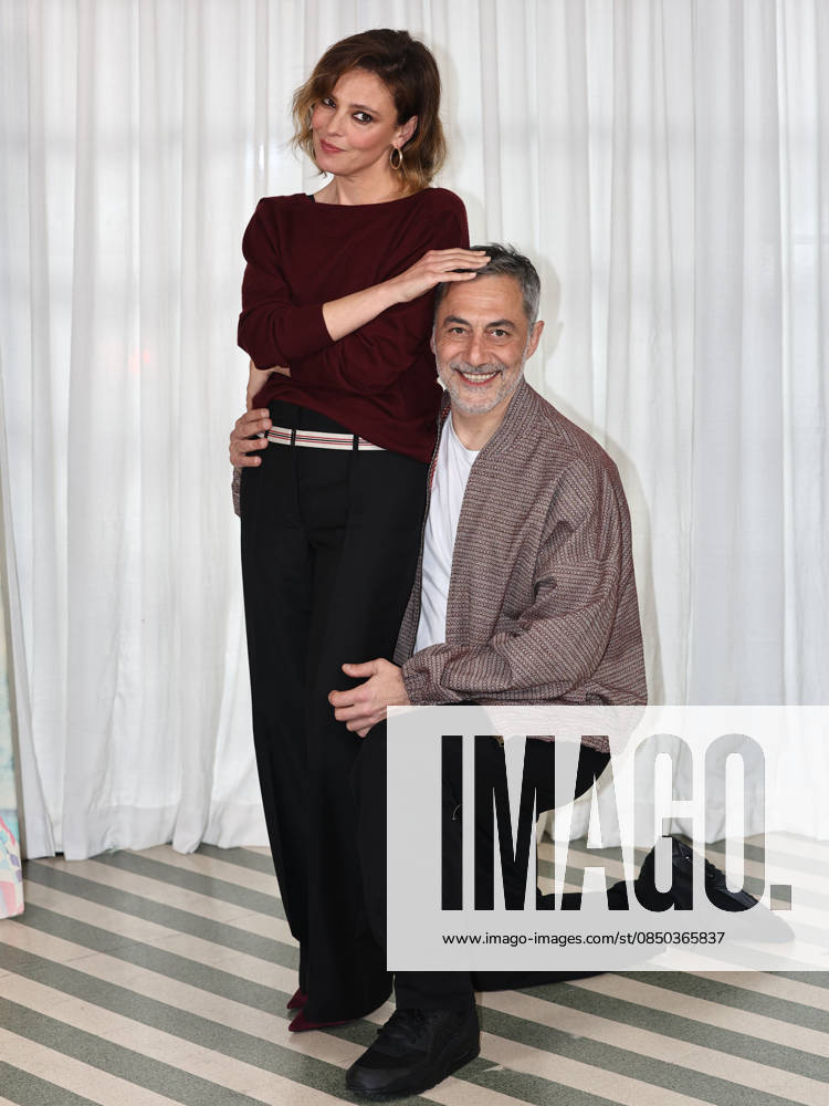 Rome, Soho House, photocall for the film The Eyes of Others. Pictured: Jasmine Trinca, Filippo Timi