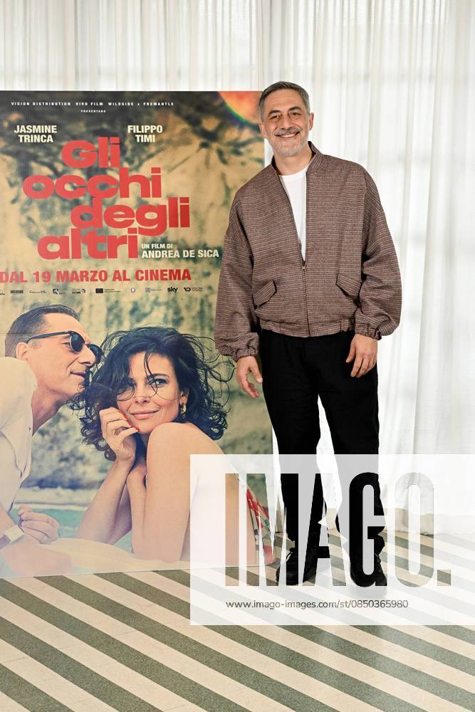 Rome: Soho House. Photocall The Eyes of Others. In the photo: Filippo Timi