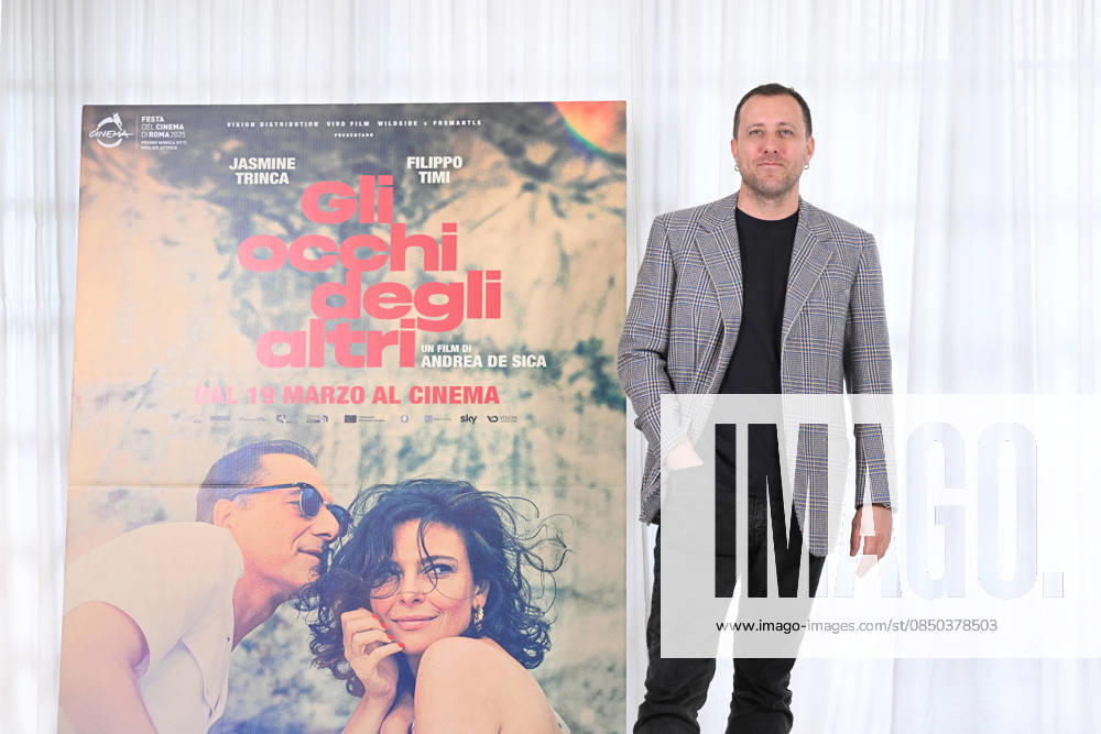 Presentation of the film The Eyes of Others. Pictured is director Andrea De Sica. , Rome, March 12th 2026 Rome Italy - ZUMAa289 20260312_zia_a289_060