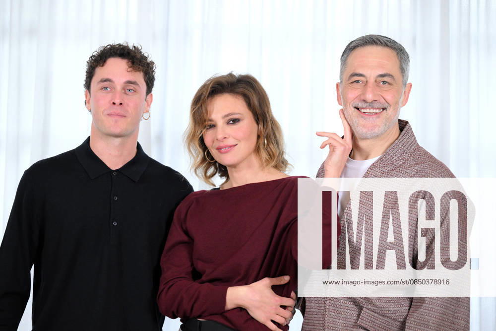 Presentation of the film The Eyes of Others. Pictured is the cast, including Matteo Olivetti, Jasmine Trinca, and Filippo Timi. , Rome, March 12th 2026 Rome Italy - ZUMAa289 20260312_zia_a289_086