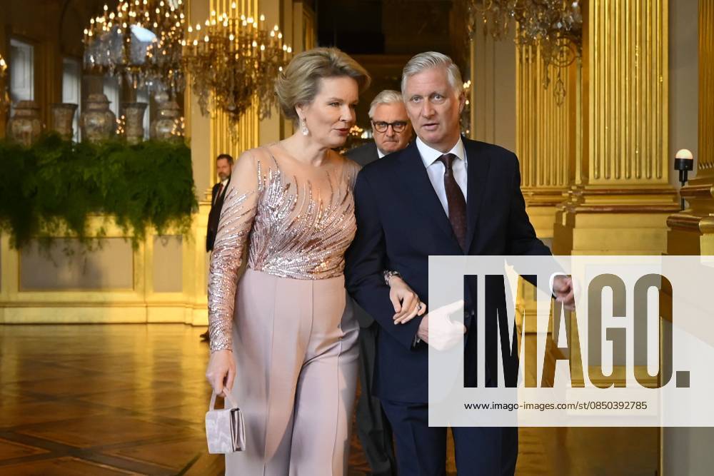 Spring Concert Belgian Royals12 03 2026 BRUSSELS, BELGIUM - Their Majesties the King and Queen and Prince Laurent of Belgium pictured arriving a spring Concert putting the spotlight on the theme of innovation by inviting guests who contribute to the advancement of society through their creativity, precision and dedication on March 12, 2026 in Brussels, Belgium, 12 03 2026 Brussels Belgium