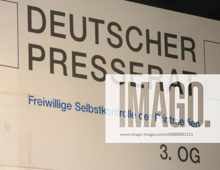 Shield Deutscher Presserat in Bonn on Thursday 26 1 2006 Presserat26010601D