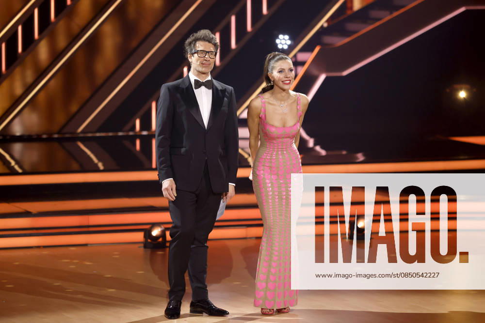 Presenter Daniel Hartwich and presenter Victoria Swarovski at the second dance show of the 19th season of the RTL dance show Lets Dance in the Coloneum Cologne, 13 03 2026 NRW Germany