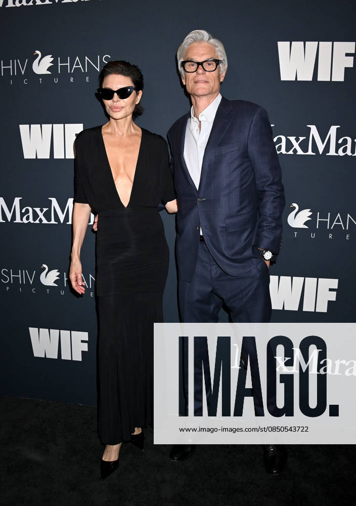 WIF Oscars Nominees Celebration Lisa Rinna and Harry Hamlin arriving at the WIF Oscars Nominees Celebration at Wheelhouse on March 13, 2026 in West Hollywood, California. West Hollywood Private Residence California USA