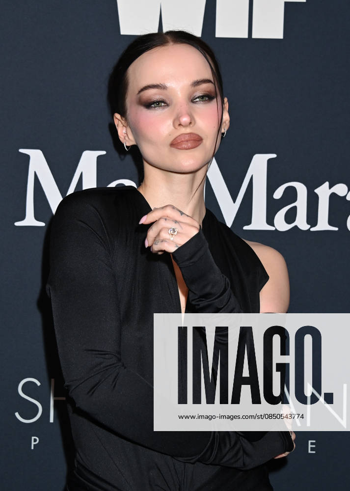 WIF Oscars Nominees Celebration Dove Cameron arriving at the WIF Oscars Nominees Celebration at Wheelhouse on March 13, 2026 in West Hollywood, California. West Hollywood Private Residence California USA
