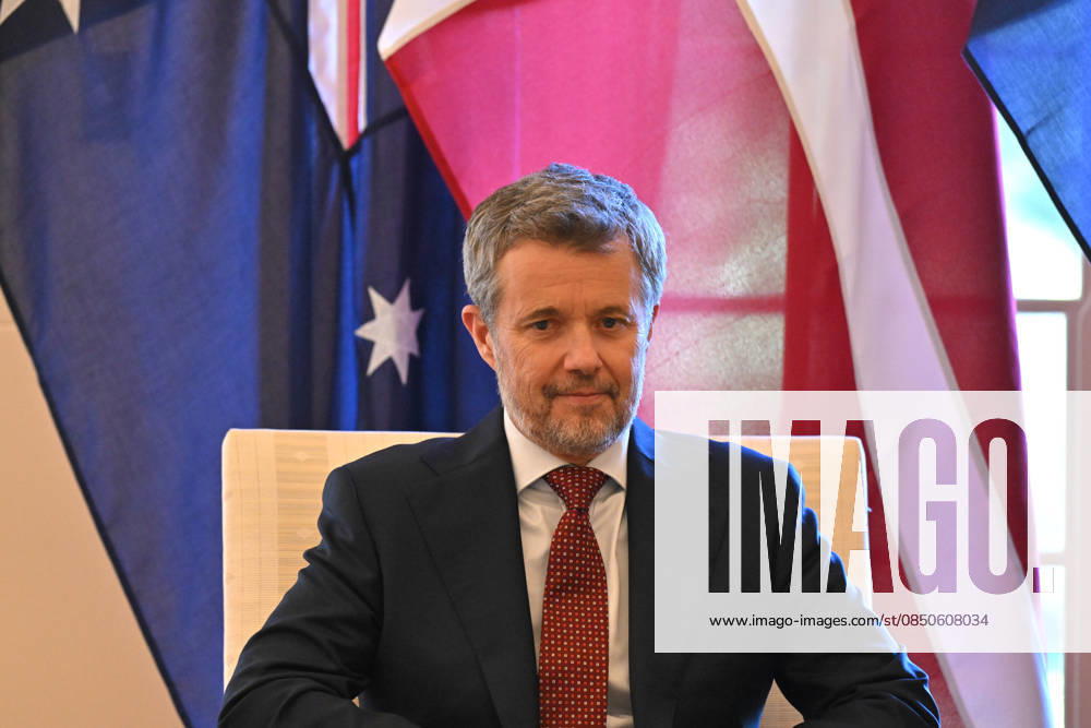 DENMARK ROYALS AUSTRALIA VISIT, Denmark s King Federik X during a Ceremonial Welcome at Government House in Canberra, Sunday, March 15, 2026. ( NO ARCHIVING CANBERRA AUSTRALIAN CAPITAL TERRITORY AUSTRALIA
