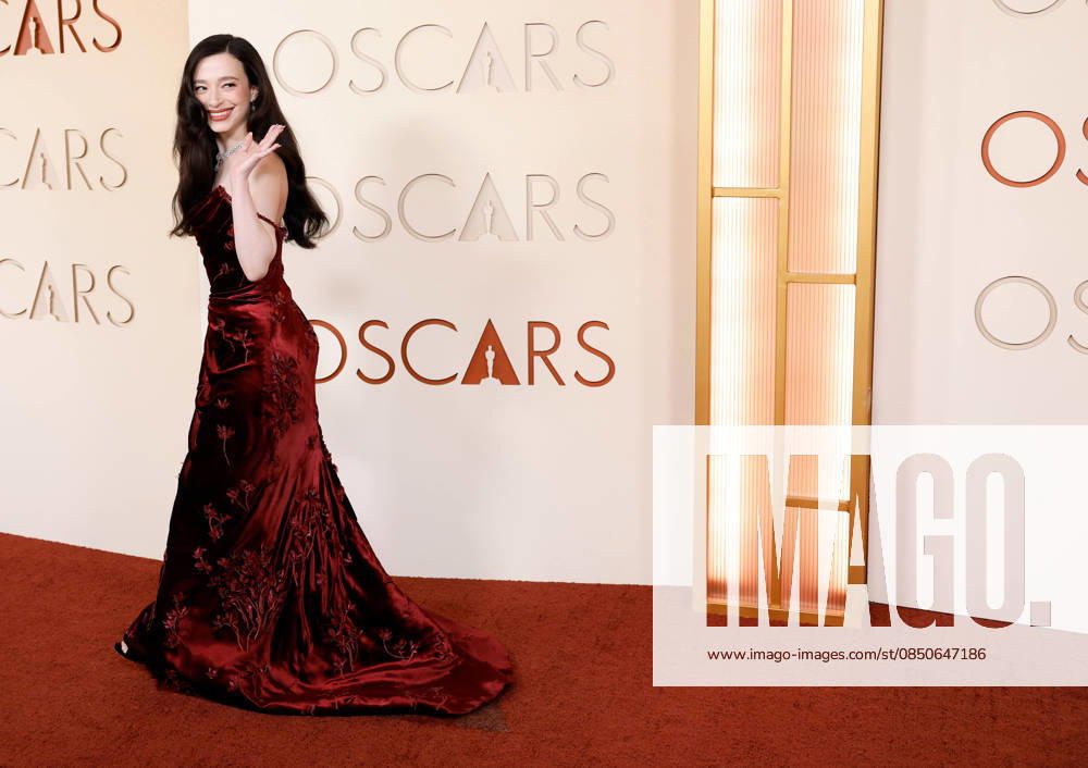 Mikey Madison attends the 98th Oscars on the red carpet for the 98th annual Academy Awards in the Hollywood section of Los Angeles on Sunday, March 15, 2026. Conan O Brien will host the Oscars for the second consecutive year. LAP20260315650 JOHNxANGELILLO