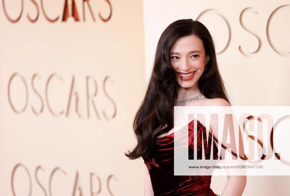 Mikey Madison attends the 98th Oscars on the red carpet for the 98th annual Academy Awards in the Hollywood section of Los Angeles on Sunday, March 15, 2026. Conan O Brien will host the Oscars for the second consecutive year. LAP20260315652 JOHNxANGELILLO
