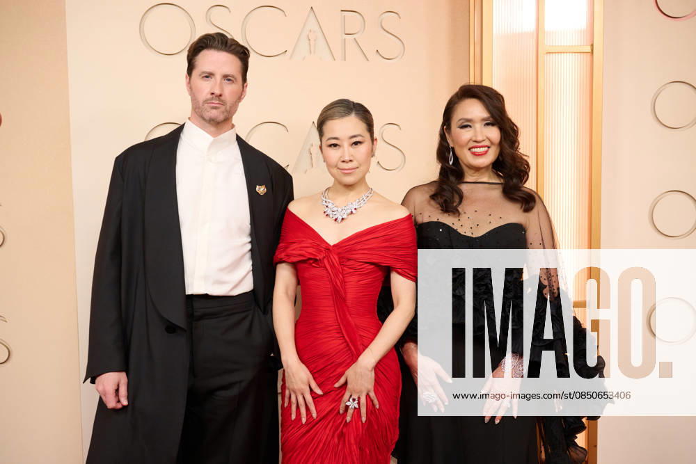 98th Oscars, Academy Awards Chris Appelhans, Maggie Kang, and Michelle L. M. Wong arrive on the red carpet of the 98th Oscars at the Dolby Theatre at Ovation Hollywood on Sunday, March 15, 2026., Credit:SS Avalon United States of America, CA, Hollywood, Dolby Theater
