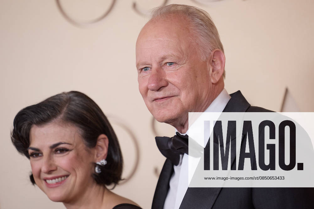 98th Oscars, Academy Awards Megan Everett-Skarsgard and Stellan Skarsgard arrive on the red carpet of the 98th Oscars at the Dolby Theatre at Ovation Hollywood on Sunday, March 15, 2026., Credit:SS Avalon United States of America, CA, Hollywood, Dolby Theater