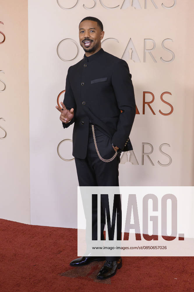 Michael B. Jordan at the red carpet of the 98th Annual Academy Awards on Sunday March 15, 2026 at the Dolby Theater in Hollywood, California. MARK HAMMOND BNS PI Hollywood USA - ZUMAp124 20260315_zaa_p124_189