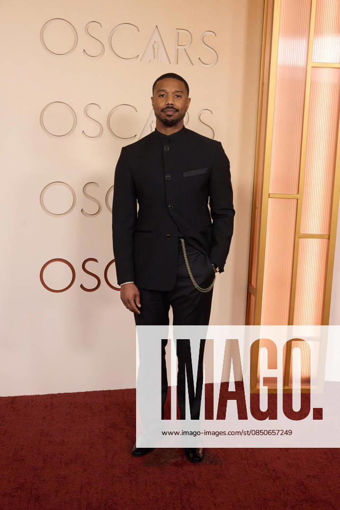 98th Oscars, Academy Awards Michael B. Jordan arrives on the red carpet of the 98th Oscars at the Dolby Theatre at Ovation Hollywood on Sunday, March 15, 2026., Credit:Etienne Laurent The Academy Avalon United States of America, CA, Hollywood, Dolby Theater