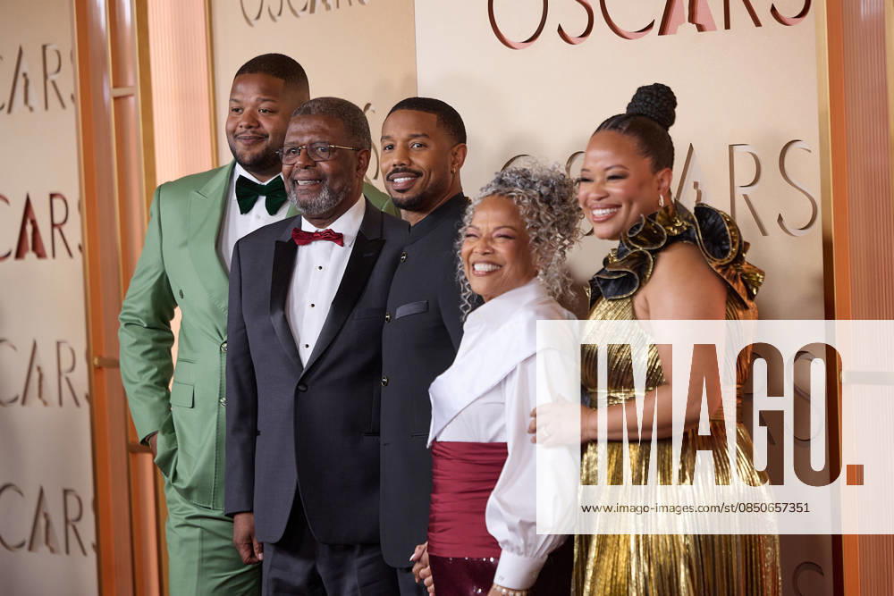 98th Oscars, Academy Awards Michael B. Jordan and guests arrive on the red carpet of the 98th Oscars at the Dolby Theatre at Ovation Hollywood on Sunday, March 15, 2026., Credit:Etienne Laurent The Academy Avalon United States of America, CA, Hollywood, Dolby Theater