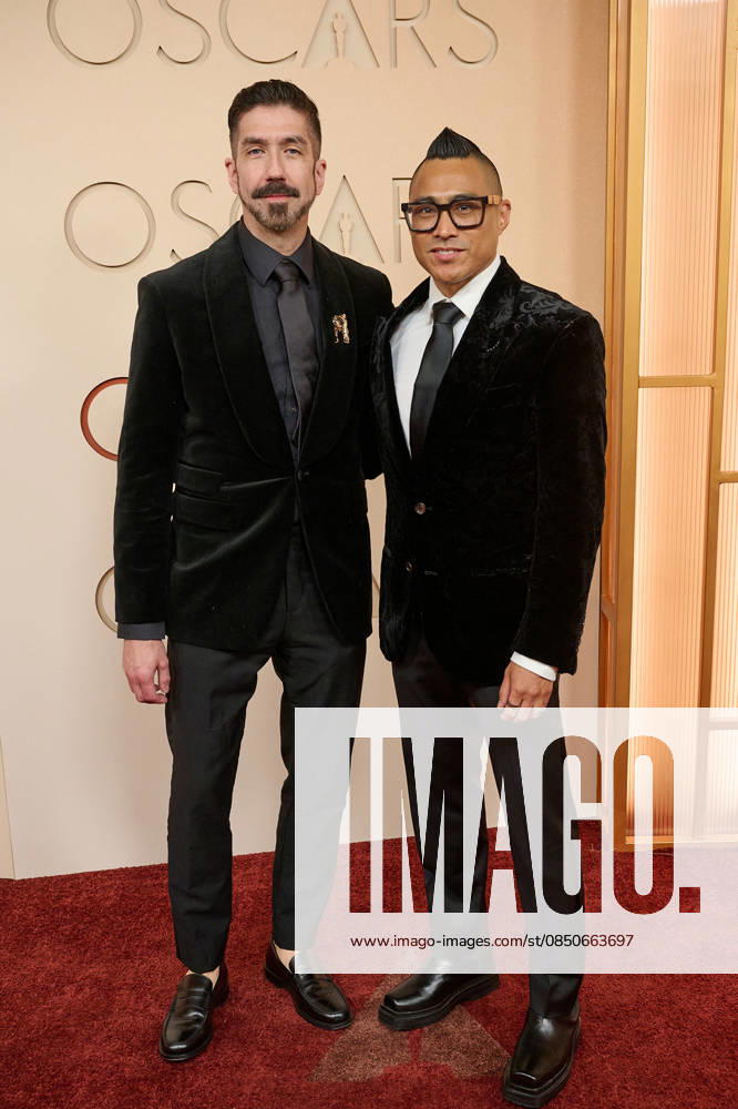 98th Oscars, Academy Awards PJ Raval (R) and guest arrive on the red carpet of the 98th Oscars at the Dolby Theatre at Ovation Hollywood on Sunday, March 15, 2026., Credit:Phil McCarten The Academy Avalon United States of America, CA, Hollywood, Dolby Theater
