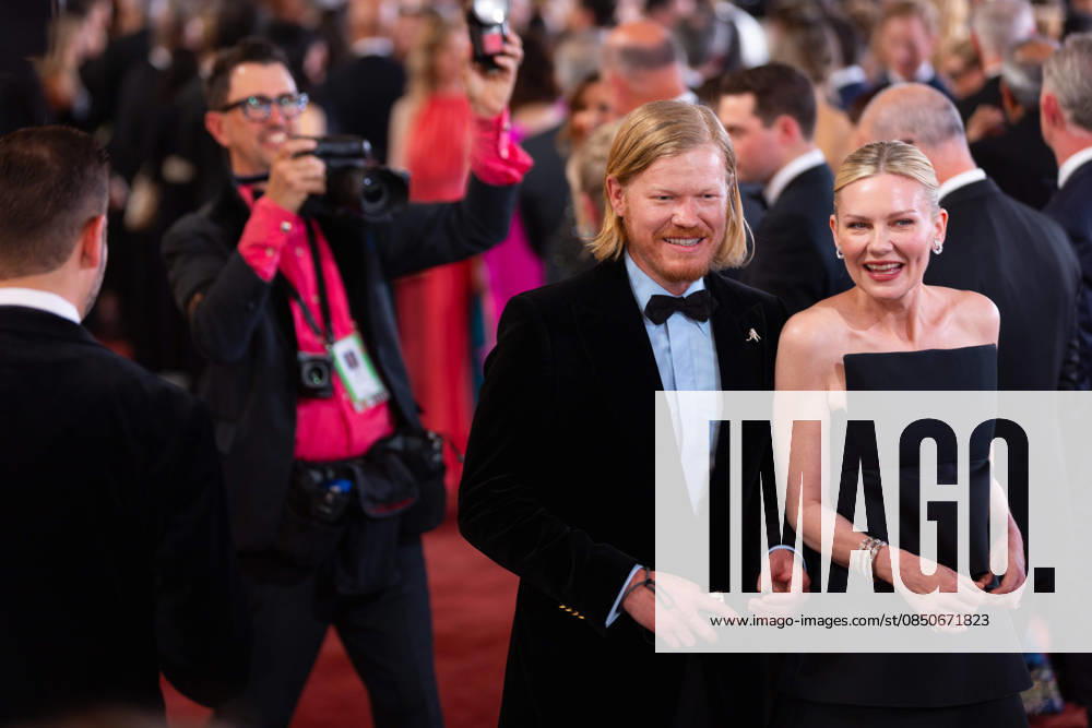Jesse Plemons and Kirsten Dunst arrive on the red carpet of the 98th Oscars® at the Dolby® Theatre at Ovation Hollywood on Sunday, March 15, 2026. Los Angeles CA USA 350081005PLX