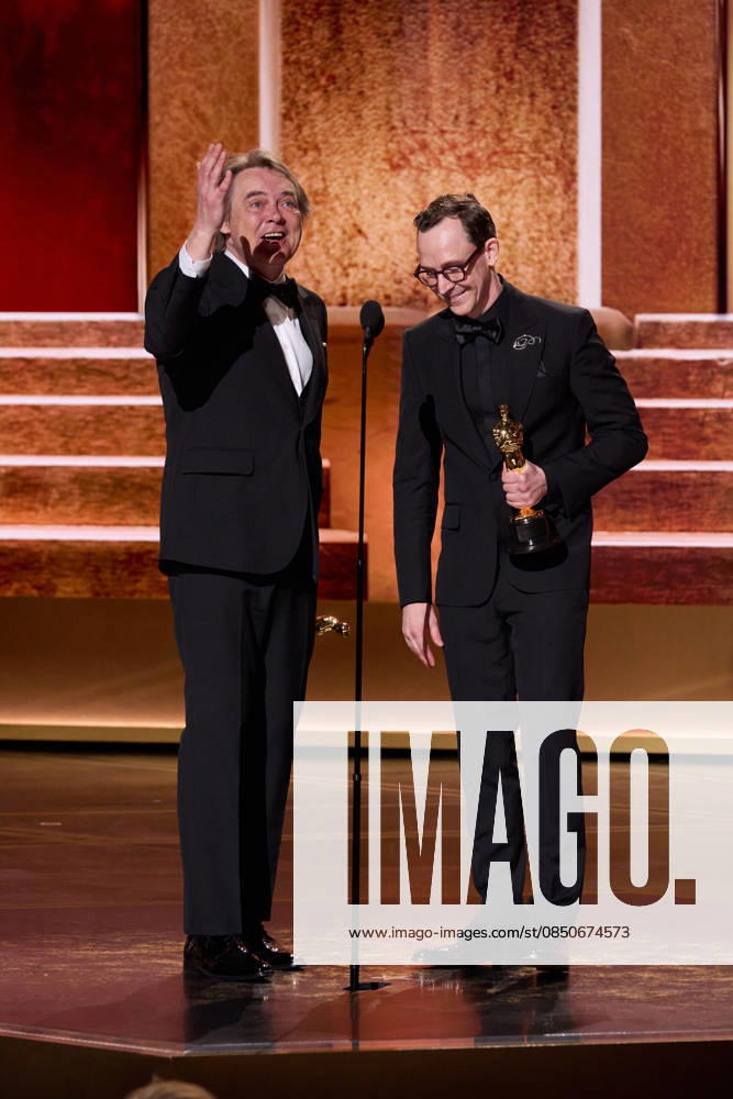 98th Oscars, Academy Awards Maciek Szczerbowski and Chris Lavis accept the Oscar for Animated Short Film during the 98th Oscars at the Dolby Theatre at Ovation Hollywood on Sunday, March 15, 2026., Credit:LCY Avalon United States of America, CA, Hollywood, Dolby Theater