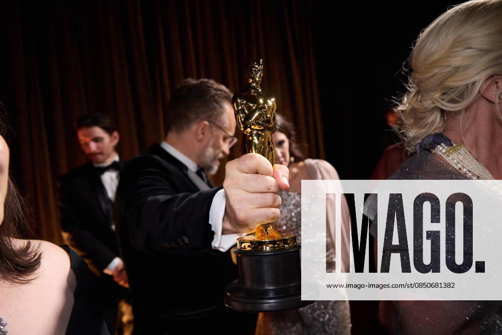 Radovan Sibrt poses backstage with the Oscar® for Documentary Feature Film during the live ABC Telecast of the 98th Oscars® at Dolby® Theatre at Ovation Hollywood on Sunday, March 15, 2026. Los Angeles CA USA 350081296PLX