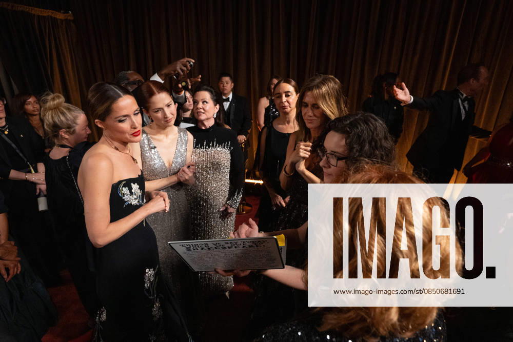 Rose Byrne, Ellie Kemper, Melissa McCarthy, Maya Rudolph, and Kristen Wiig backstage during the live 98th Oscars® at the Dolby Theatre at Ovation Hollywood in Los Angeles, CA, on Sunday, March 15, 2026. Los Angeles CA USA 350081329PLX