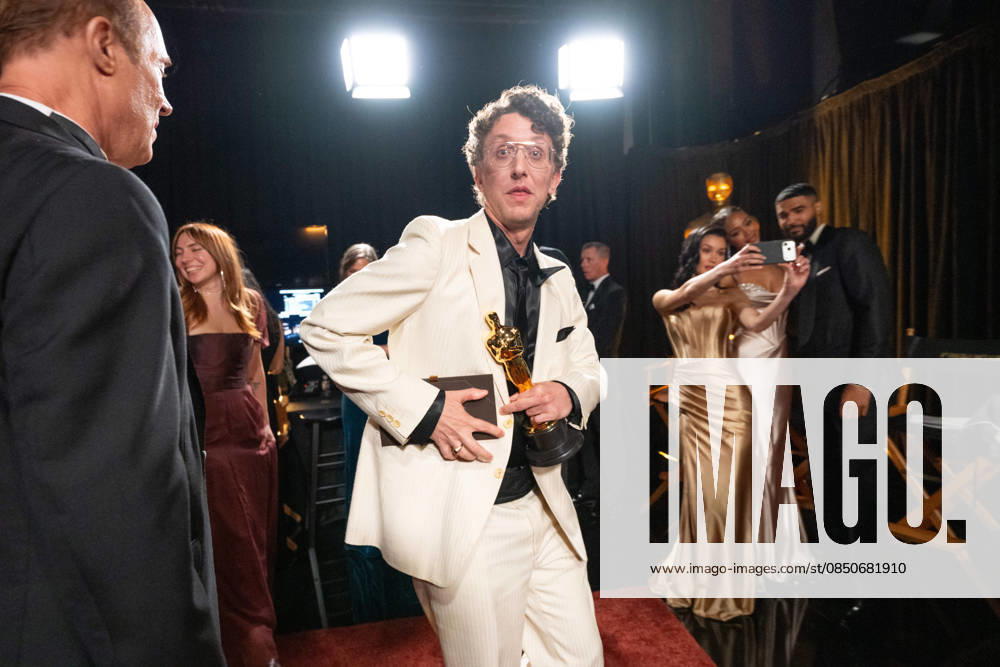 David Borenstein poses backstage with the Oscar® for Documentary Feature Film during the live ABC Telecast of the 98th Oscars® at Dolby® Theatre at Ovation Hollywood on Sunday, March 15, 2026. Los Angeles CA USA 350081334PLX