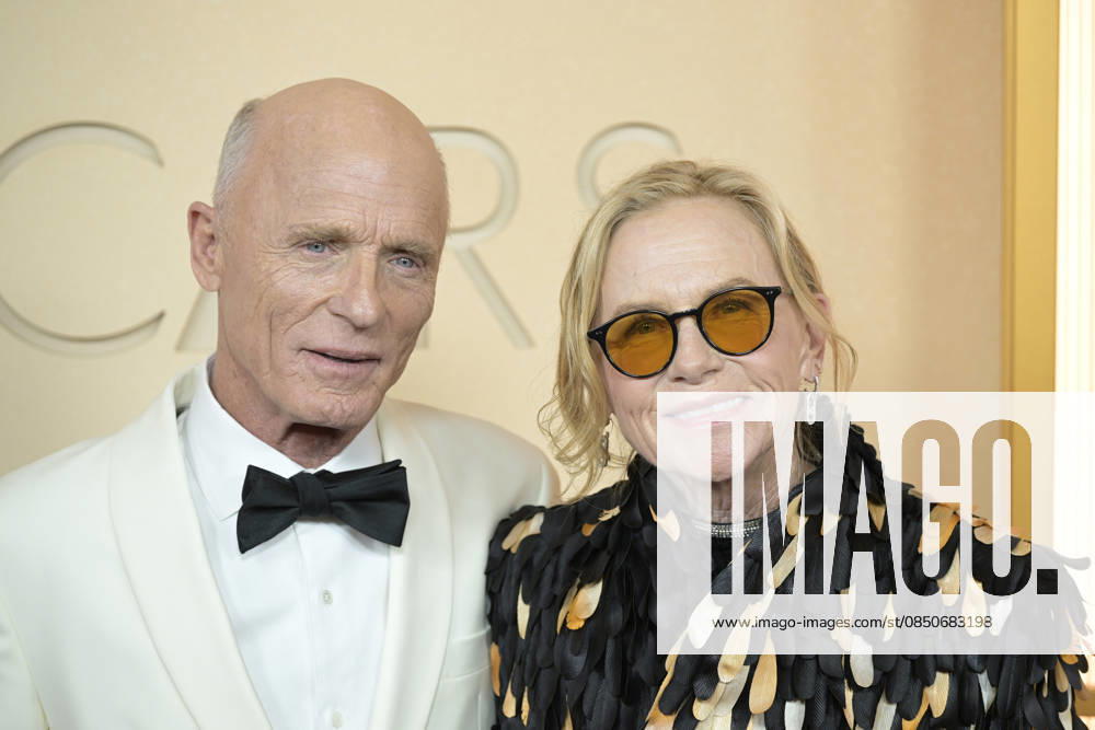The 98th Academy Awards-Arrivals HOLLYWOOD, CA - MARCH 15: Ed Harris and Amy Madigan at the 98th Oscars at Dolby Theatre on March 15, 2026 in Hollywood, California. Credit: MediaPunch Admedia Hollywood