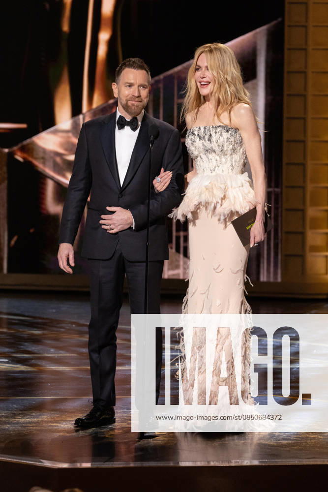 Ewan McGregor and Nicole Kidman present the Oscar for Best Picture during the 98th Oscars= at the Dolby Theatre at Ovation Hollywood on Sunday. Hollywood USA - ZUMAz03_ 20260315_zah_z03_106