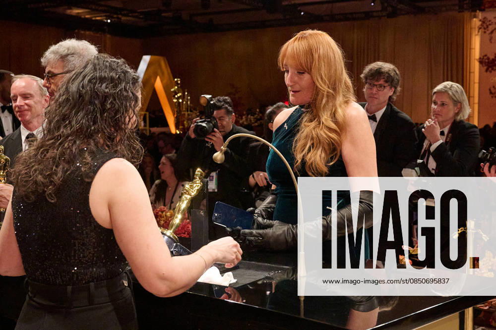 98th Oscars, Academy Awards Cliona Furey has their Oscar engraved at the Governors Ball following the 98th Oscars at the Dolby Theatre at Ovation Hollywood in Los Angeles, CA, on Sunday, March 15, 2026., Credit:Phil McCarten The Academy Avalon United States of America, CA, Hollywood, Dolby Theater