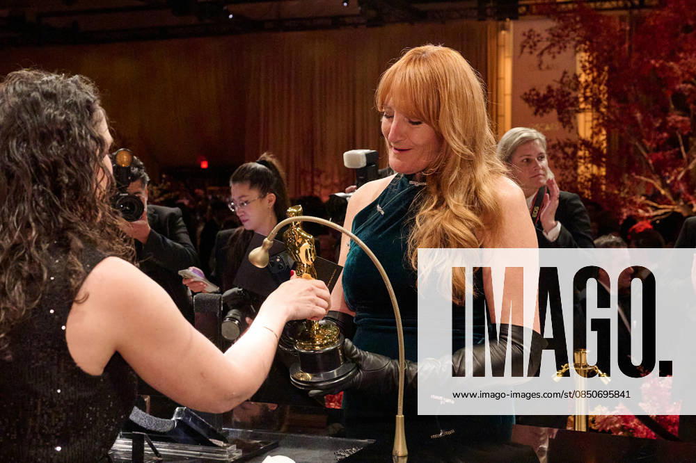 98th Oscars, Academy Awards Cliona Furey has their Oscar engraved at the Governors Ball following the 98th Oscars at the Dolby Theatre at Ovation Hollywood in Los Angeles, CA, on Sunday, March 15, 2026., Credit:Phil McCarten The Academy Avalon United States of America, CA, Hollywood, Dolby Theater