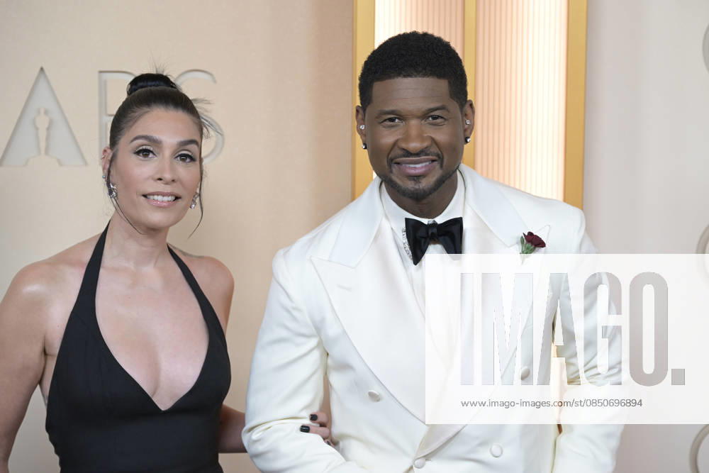 Red carpet arrivals to the 98th Academy Awards at Dolby Thetre in Los Angeles Featuring: ennifer Goicoechea and Usher Where: Los Angeles, California, United States When: 15 Mar 2026 Credit: Valerie Goodloe MediaPunch INSTARimages . NOT FOR USE BY NEWSPAPERS BASED IN THE UK.