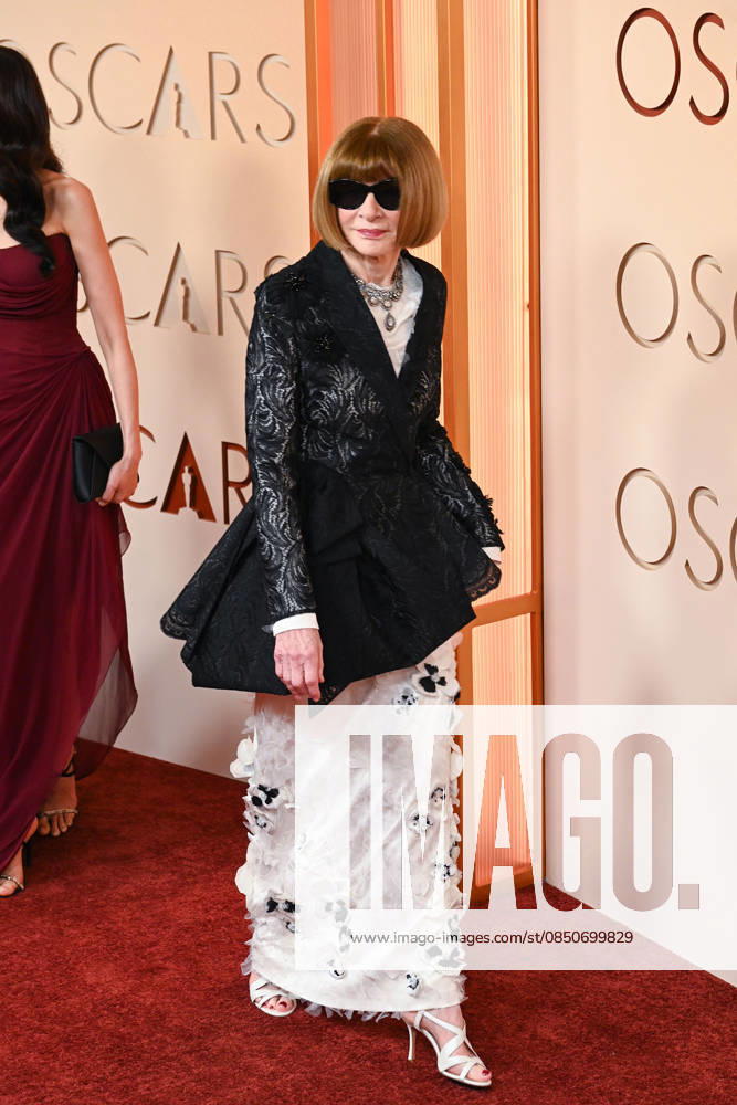 Anna Wintour at the red carpet of the 98th Annual Academy Awards on Sunday March 15, 2026 at the Dolby Theater in Hollywood, California. EFREN LANDOS BNS PI Hollywood USA - ZUMAp124 20260315_zaa_p124_467