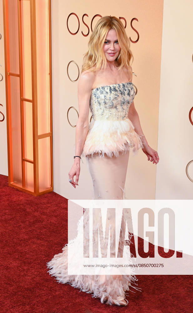 Nicole Kidman at the red carpet of the 98th Annual Academy Awards on Sunday March 15, 2026 at the Dolby Theater in Hollywood, California. EFREN LANDOS BNS PI Hollywood USA - ZUMAp124 20260315_zaa_p124_494