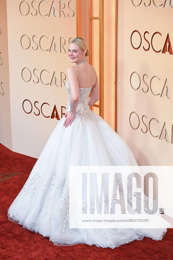 Elle Fanning at the red carpet of the 98th Annual Academy Awards on Sunday March 15, 2026 at the Dolby Theater in Hollywood, California. EFREN LANDOS BNS PI Hollywood USA - ZUMAp124 20260315_zaa_p124_490