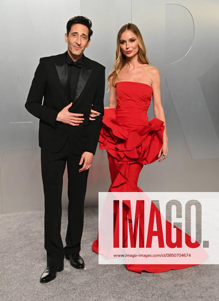 Vanity Fair Oscar Party 2026 Adrien Brody and Georgina Chapman arriving to the Vanity Fair Oscar Party 2026 held at LACMA s David Geffen Galleries on March 15, 2026 in Los Angeles, CA. Los Angeles LACMA s David Geffen Galleries California USA