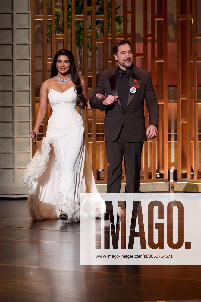 98th Oscars, Academy Awards Priyanka Chopra Jonas and Javier Bardem presents the Oscar for International Feature Film during the 98th Oscars at the Dolby Theatre at Ovation Hollywood on Sunday, March 15, 2026., Credit:Avalon.red Avalon United States of America, CA, Hollywood, Dolby Theater
