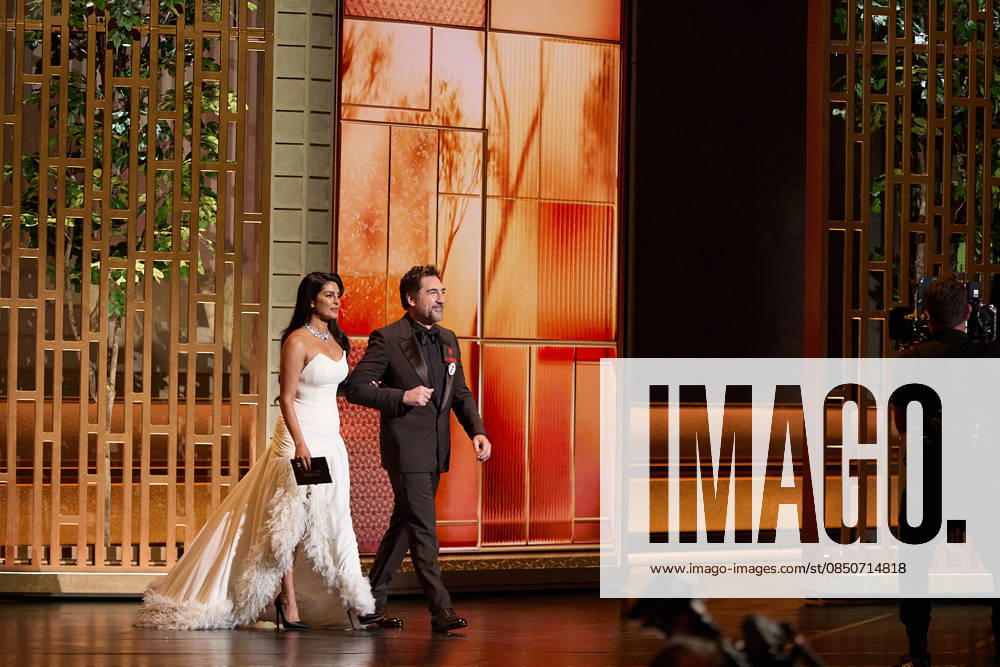 98th Oscars, Academy Awards Priyanka Chopra Jonas and Javier Bardem presents the Oscar for International Feature Film during the 98th Oscars at the Dolby Theatre at Ovation Hollywood on Sunday, March 15, 2026., Credit:Avalon.red Avalon United States of America, CA, Hollywood, Dolby Theater
