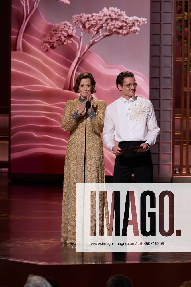 98th Oscars, Academy Awards Sigourney Weaver and Pedro Pascal present the Oscar for Production Design during the 98th Oscars at the Dolby Theatre at Ovation Hollywood on Sunday, March 15, 2026., Credit:Avalon.red Avalon United States of America, CA, Hollywood, Dolby Theater