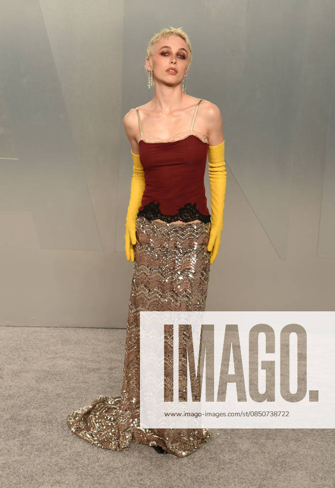 LOS ANGELES, CALIFORNIA - MARCH 15:Emma Chamberlain at the 2026 Vanity Fair Oscar Party Hosted By Mark Guiducci at Los Angeles County Museum of Art Featuring: Emma Chamberlain Where: Los Angeles, California, United States When: 15 Mar 2026 Credit: Jeffrey Mayer MediaPunch INSTARimages . NOT FOR USE BY NEWSPAPERS BASED IN THE UK.