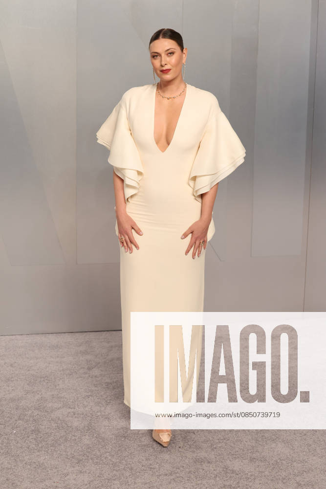 2026 Vanity Fair Oscar Party Maria Sharapova at the 2026 Vanity Fair Oscar Party (98th Annual Academy Awards) Hosted By Mark Guiducci held at the David Geffen Galleries at the Los Angeles County Museum of Art (LACMA) at 5905 Wilshire Blvd on March 15, 2026 in Museum Row, Miracle Mile, Los Angeles, California, United States., Credit:Xavier Collin Avalon USA, Los Angeles