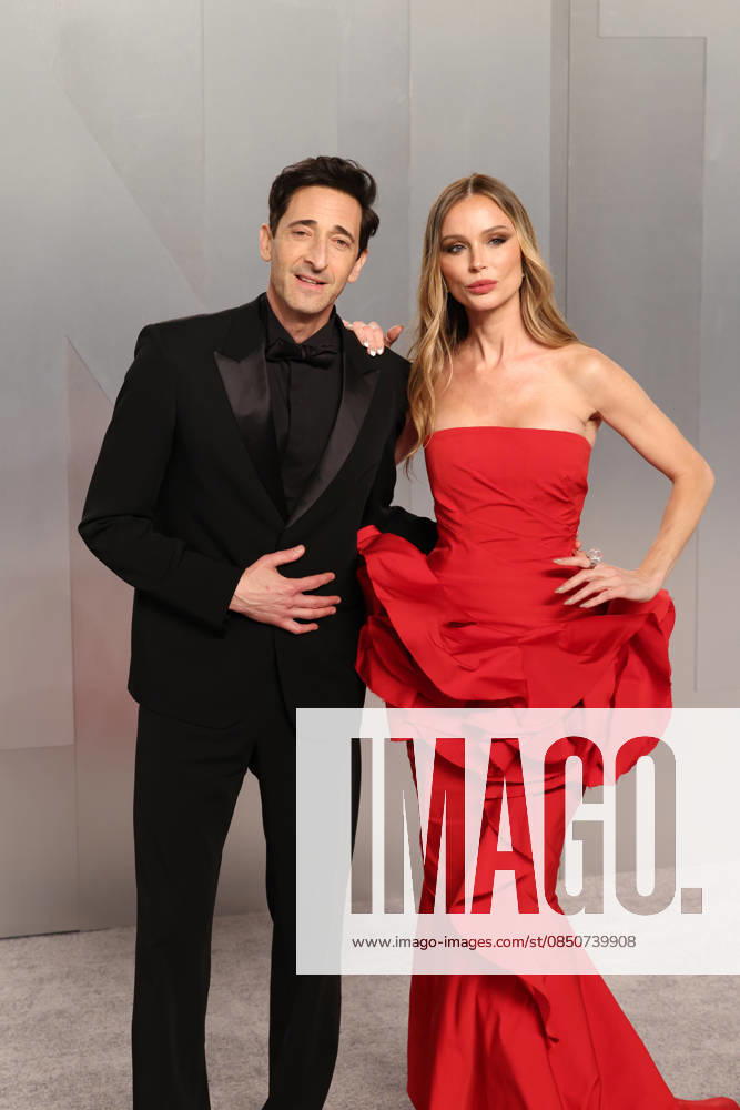 2026 Vanity Fair Oscar Party Adrien Brody and Georgina Chapman at the 2026 Vanity Fair Oscar Party (98th Annual Academy Awards) Hosted By Mark Guiducci held at the David Geffen Galleries at the Los Angeles County Museum of Art (LACMA) at 5905 Wilshire Blvd on March 15, 2026 in Museum Row, Miracle Mile, Los Angeles, California, United States., Credit:Xavier Collin Avalon USA, Los Angeles