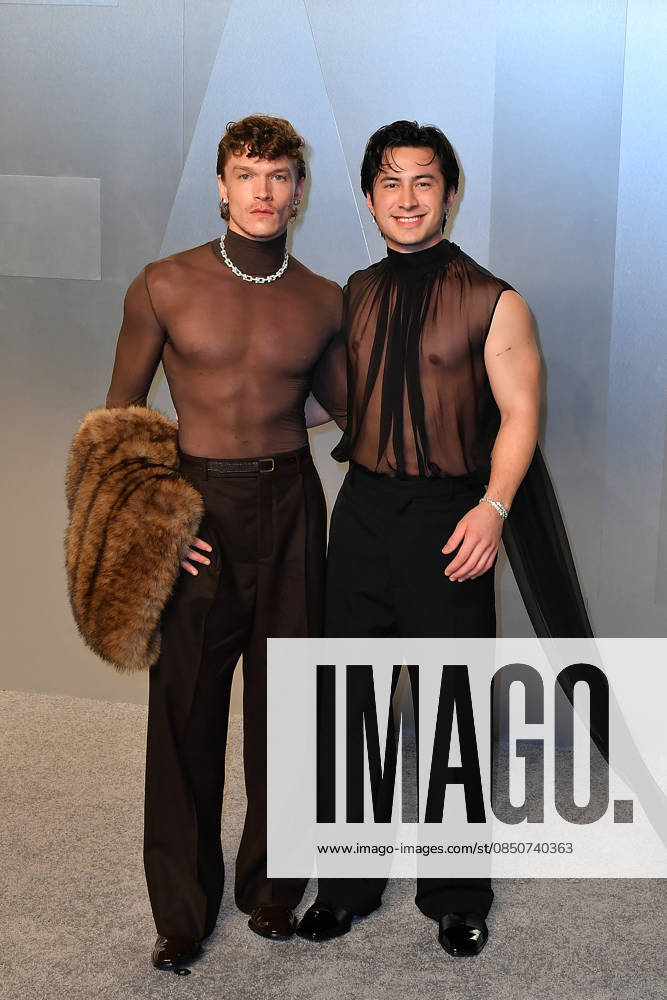 026 Vanity Fair Oscar Party Hosted By Mark Guiducci - Arrivals Connor Storrie, Hudson Williams attend the 2026 Vanity Fair Oscar Party at Los Angeles County Museum of Art on March 15, 2026 in Los Angeles, California. Los Angeles Los Angeles County Museum of Art California United States