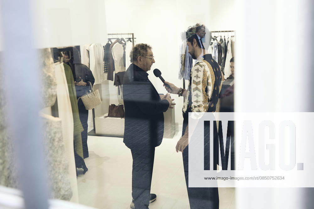 Roberto Verino presents his new collection at OMODA Madrid es Moda The designer Roberto Verino makes a static presentation of his spring summer collection 2026, at the Monbull Corner, on March 16, 2026, in Madrid Spain The designer Roberto Verino has presented his new collection spring summer 2026 at OMODA Madrid es Moda 16 MARCH 2026 FASHION MADRID FASHION WEEK MFW ROBERTO VERINO MADRID ES MODA Jesús Hellí Madrid Madrid Spain