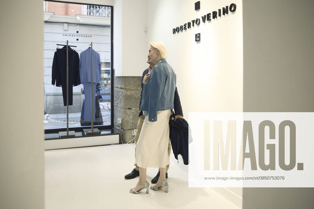 Roberto Verino presents his new collection at OMODA Madrid es Moda Static presentation of the spring summer 2026 collection by designer Roberto Verino, at the Monbull Corner, on March 16, 2026, in Madrid Spain Designer Roberto Verino presented his new spring summer 2026 collection at OMODA Madrid es Moda 16 MARCH 2026 MODA MADRID FASHION WEEK MFW ROBERTO VERINO MADRID ES MODA Jesús Hellí Madrid Madrid Espana