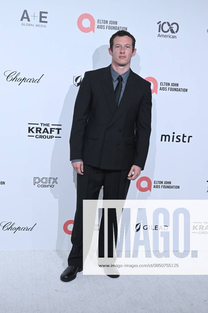 Callum Turner at arrivals for 34th Annual Elton John AIDS Foundation Academy Awards Viewing Party, West Hollywood Park, Los Angeles, CA, March 15, 2026. Photo By: Michael Mattes Everett Collection 34th Annual Elton John AIDS Foundation Academy Awards Viewing Party PUBLICATIONXNOTxINxCANxCHNxFRAxITAxJPNxNORxPOLxRUSxESPxUKxUSA