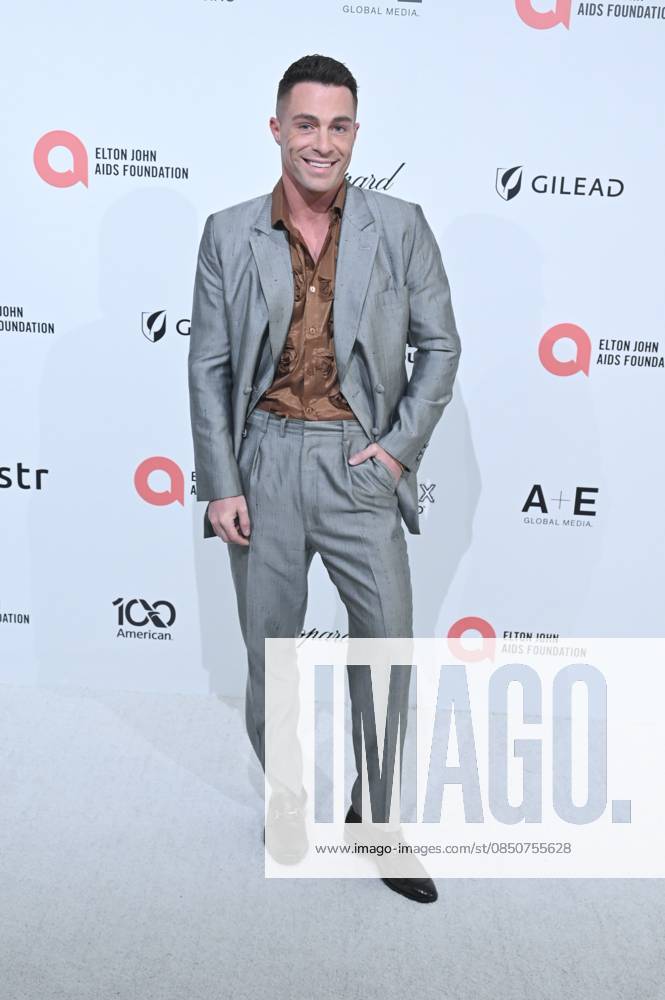 Colton Haynes at arrivals for 34th Annual Elton John AIDS Foundation Academy Awards Viewing Party, West Hollywood Park, Los Angeles, CA, March 15, 2026. Photo By: Michael Mattes Everett Collection 34th Annual Elton John AIDS Foundation Academy Awards Viewing Party PUBLICATIONXNOTxINxCANxCHNxFRAxITAxJPNxNORxPOLxRUSxESPxUKxUSA
